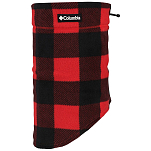 Columbia 1911141-613-O/S Флисовый шарф CSC II Красный Mountain Red Check Print