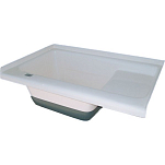 Icon 398-00474 TU500 LH Ванна со ступенькой  Polar White