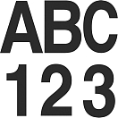Купить Trac outdoors 328-17316 Q Регистрационное письмо Черный Black 7ft.ru в интернет магазине Семь Футов