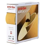 Smirdex 135120240 рулон наждачной бумаги Abrasoft 135P G240 25 m Yellow 15x15x12 115 mm