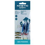 Kinetic F120-122-048 Sabiki Mini Makk Рыболовное Перо  Blue / Silver