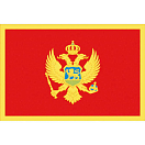 Купить Adria bandiere 5252316 Montenegro Флаг Красный  Multicolour 40 x 60 cm  7ft.ru в интернет магазине Семь Футов
