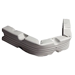 Majoni m54558 Гибкое крыло White 100x12x20 100 x 12 x 7 cm