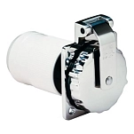 Marinco dma-250 розетка нержавеющая сталь 32A 230V 50Hz Silver 20x15x15