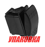 Переключатель двухпозиционный (ON)-ON 12 В/20А 3Р без фиксации 1 положения (упаковка из 10 шт.) AES.Co AES111881PAM_pkg_10