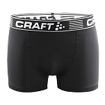 Craft C1905488-9900-XS Боксёр Greatness 3´´ Черный  Black / White XS