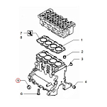 Проставка Vetus VFP01027 для двигателей VF4.140/VF4.170/VF5.220/VF5.250