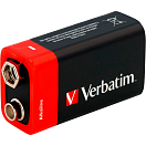 Купить Verbatim 49924 9V-Block 6 LR 61 49924 Аккумуляторы Черный Black 7ft.ru в интернет магазине Семь Футов