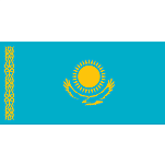 Флаг Казахстана гостевой Adria Bandiere BK301 20x30см