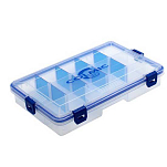 Colmic SC402 коробка для мелких деталей Sealed Clear / Blue 21.5 x 16.5 x 5 cm