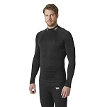 Helly hansen 49483-991-XS Базовый слой с длинным рукавом H1 Pro Seamless Graphene Black Aca XS