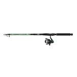 Mitchell 1623115 Комбо вращения Catch Pro II Te-Spin Серебристый Green 2.40 m