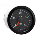 Купить Тахометр без счетчика моточасов VDO Marine Ocean Line N02 011 116 Ø52мм 12В 4000об/мин черный/черный 7ft.ru в интернет магазине Семь Футов