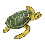 Safari ltd S274329 Green Sea Turtle Wildlife Фигура Зеленый Green / Yellow From 3 Years 