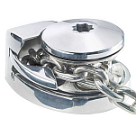 Plastimo 64680 500W 12V Вертикальная лебедка из нержавеющей стали Silver 6 mm