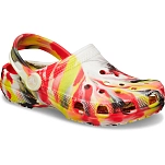 Crocs 210718-6we-j4 Деревянные башмаки Classic Glow Marbled Varsity Red / Multi 35x25x15 EU 36