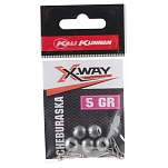 Kali kunnan 83333-UNIT Джиг-головка Cheburaska  Grey 7 g