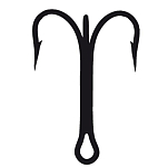 Mustad 54387 3551 DS Крюк Серый  DuraSteel (25 pcs) 1 