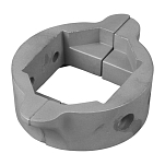 Цинковый анод Tecnoseal 01552 Ø81x121x33мм разъемный кольцевой для двигателей Lombardini