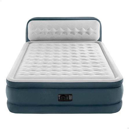 Intex 64448 Dura Beam Deluxe Ultra Plush Матрас Серый Grey 152 x
