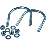 Plastimo 40214 Комплект крепления спасательного круга Серебристый Grey