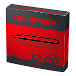 Umarex 112-41693-1 UX 12g Co2 Картриджи 5 единицы Красный Silver  Hunt