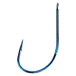 Mustad 496-BU-2/0-336 Classic Line Limerick Колючий Крючок С Лопатками 25 единицы измерения Голубой Blue 2/0 