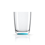 Коктейльный бокал Plastimo P70669 Ø85мм 106мм 425мл из прозрачного тритана с голубым нескользящим основанием