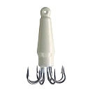 Купить Sele 509720 Джиг для осьминога 200g  White 7ft.ru в интернет магазине Семь Футов