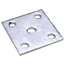 Купить Seachoice 50-55081 Medium Duty U Bolt 5732/5730 Ось пластины Серебристый Silver 1/4´´  7ft.ru в интернет магазине Семь Футов