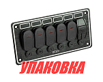 Панель бортового питания 5 переключателей, USB зарядка, индикация, автоматы (упаковка из 2 шт.) AAA 10325_pkg_2