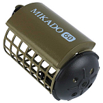 Mikado AMKZ-04-25-CO Круглый с дном AMKZ-04 Кормушка фидерная прикормочная 10 единицы Зеленый Dark Olive 25 g