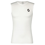 Scott 289410-1035-XXL Велосипедная майка без рукавов Carbon Белая White / Black 2XL