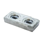 Цинковый анод Vetus BOA021Z 146x64x19мм прямоугольный