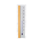 Термометр алюминиевый Termometros ANVI 20.1809 250х50 мм