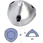 Tecnoseal TEN00486-1 Ogive Max Анод  Grey 100 mm