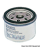 Масляный фильтр 6LYA для дизельных моторов YANMAR 11959335100, Osculati 17.501.15