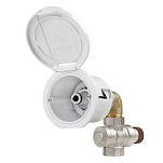 Plastimo 69147 Flexible Крышка Впускное отверстие для воды Круглый коленчатый соединитель White 13.5 x 9.6 x 7 cm