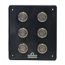 Купить Forniture nautiche italiane 3901036 Электрическая панель на 6 переключателей Black 10x12x16 7ft.ru в интернет магазине Семь Футов