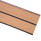 Двойная доска / черная линия конопатки / 2 квадратных метра / Тип: NUTEAK SAM--2X50-DBP - Musterstück