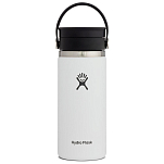 Hydro flask W16BCX110 Широкий рот с Flex Sip Lid 473ml Термо Белая White