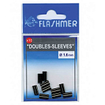 Flashmer DS28 Double Заклепки Черный  Bronze 2.8 mm 