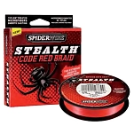 Spiderwire 22021570478 Плетёная леска Stealth 137 m  Red 0.170 mm