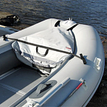 Носовая сумка Badger Boat bow_bag 86x65x28см из кордура серого цвета