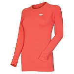 ZONE3 co18wlst117/m Базовый слой с длинным рукавом Seamless Hi-Vis Coral 30x25x2