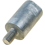 Recmar REC27210-200300 Анод Серебристый  Grey 20 x 40 mm 