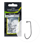 Wizard 46532002 Pro-V Крючки С Одним Глазком Бесцветный Black Nickel 2