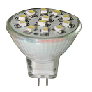Купить Лампочка светодиодная Lalizas 71226 для навигационных огней холодный белый свет 12 SMD светодиодов 12 В MR11 G4 7ft.ru в интернет магазине Семь Футов