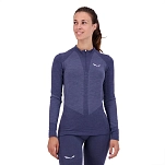 Salewa 00-0000027968-8670-46/40 Базовый слой с длинным рукавом Zebru Responsive Dark Denim 22x13x5