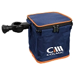 Colmic pa2400b Ведро с крышкой для рыболовного ящика Blue / Orange 25x22x10 20 x 20 cm